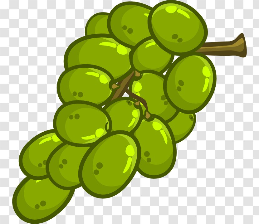 Common Grape Vine Royalty-free Wine Clip Art - Food - Green Grapes Transparent PNG