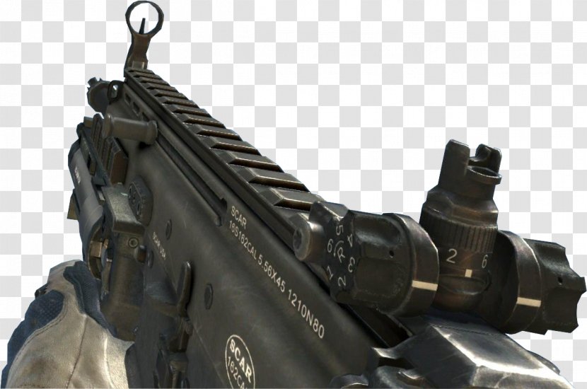 Call Of Duty: Modern Warfare 3 Infinite 2 Battlefield Weapon - Cartoon - Scar Transparent PNG