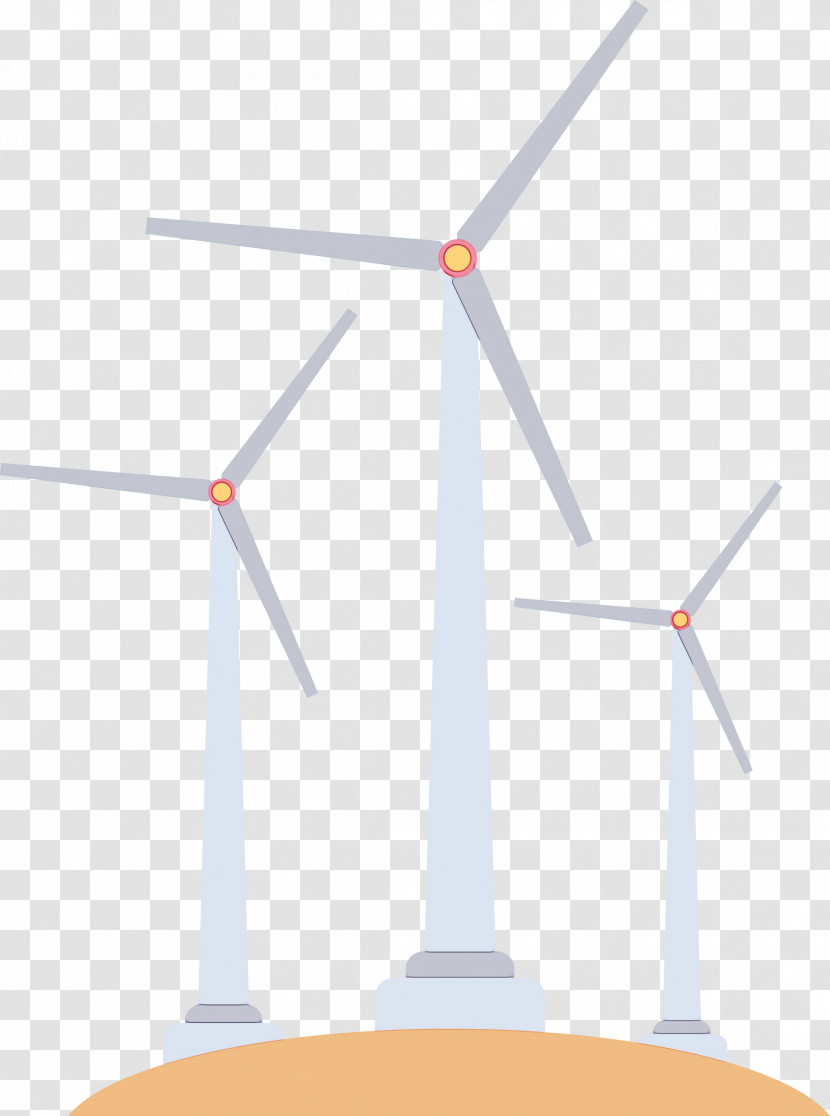 Wind Turbine Windmill Wind Wind Farm Machine Transparent PNG