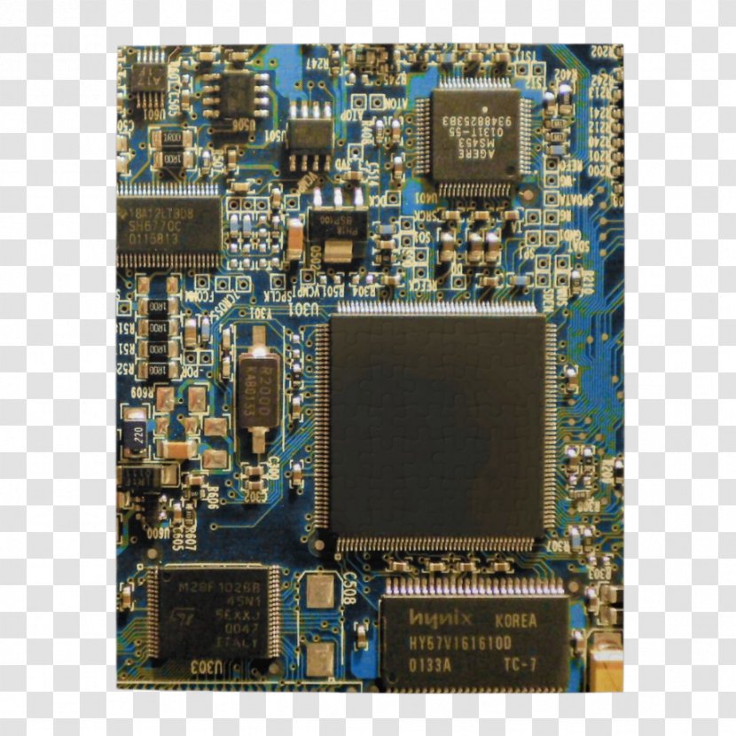 Electronics Printed Circuit Board Jigsaw Puzzles Computer Zazzle - Hardware Transparent PNG