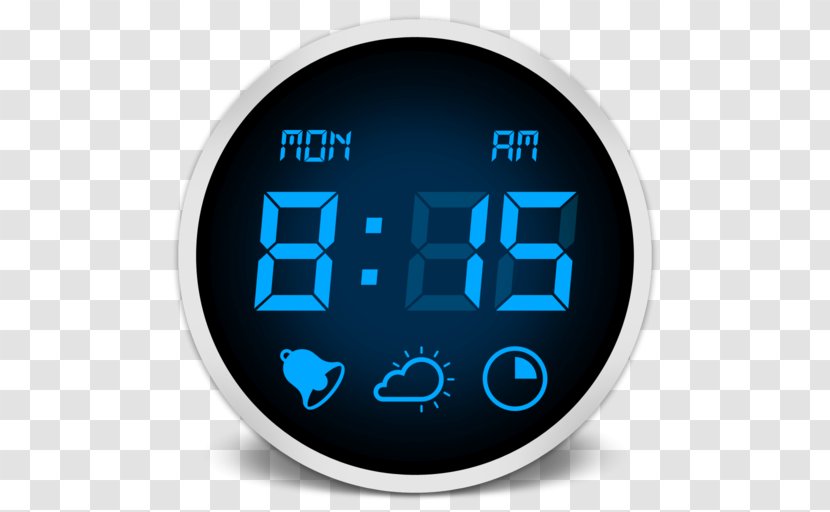 AppTrailers Alarm Clocks Link Free Bedside Tables - Digital Clock Transparent PNG