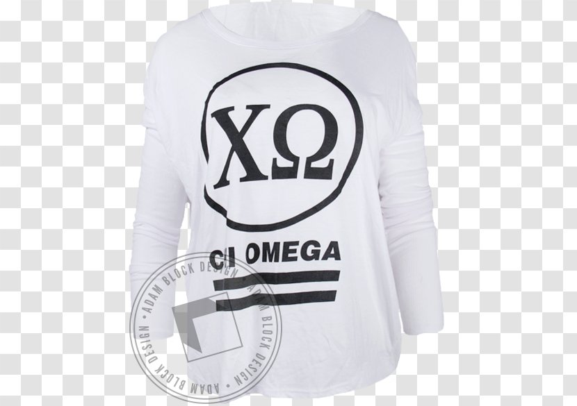 Long-sleeved T-shirt Clothing - Shoulder - Chi Omega Transparent PNG