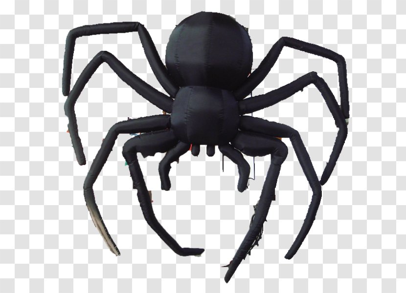Inflatable Halloween Widow Spiders Haunted House - Arachnid Transparent PNG