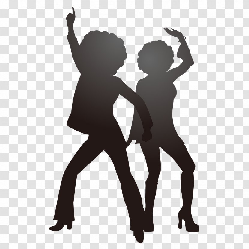 Dance Disco Music Silhouette Vector Graphics - Girl - Bailarin Transparent PNG