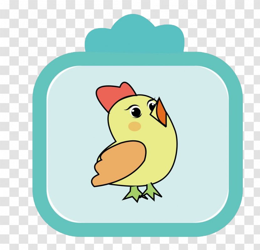 Chicken Chinese Zodiac Rooster Moe Animation - Small Meng Hot Water Bag Transparent PNG