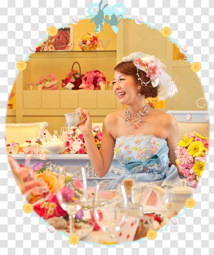 Tokyo Disney Resort Wedding Confectionery Cake Decorating Princess - Flower - Alice Dress Transparent PNG