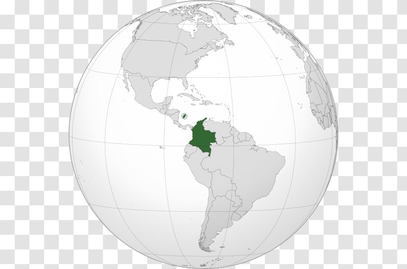 Colombia Arabic Wikipedia Encyclopedia Wikimedia Foundation - Spanish - World Map Transparent PNG