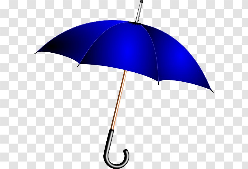 Umbrella Clip Art - Blue Transparent PNG