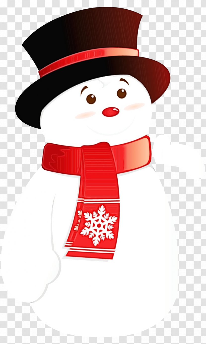 Snowman - Cartoon - Fictional Character Transparent PNG