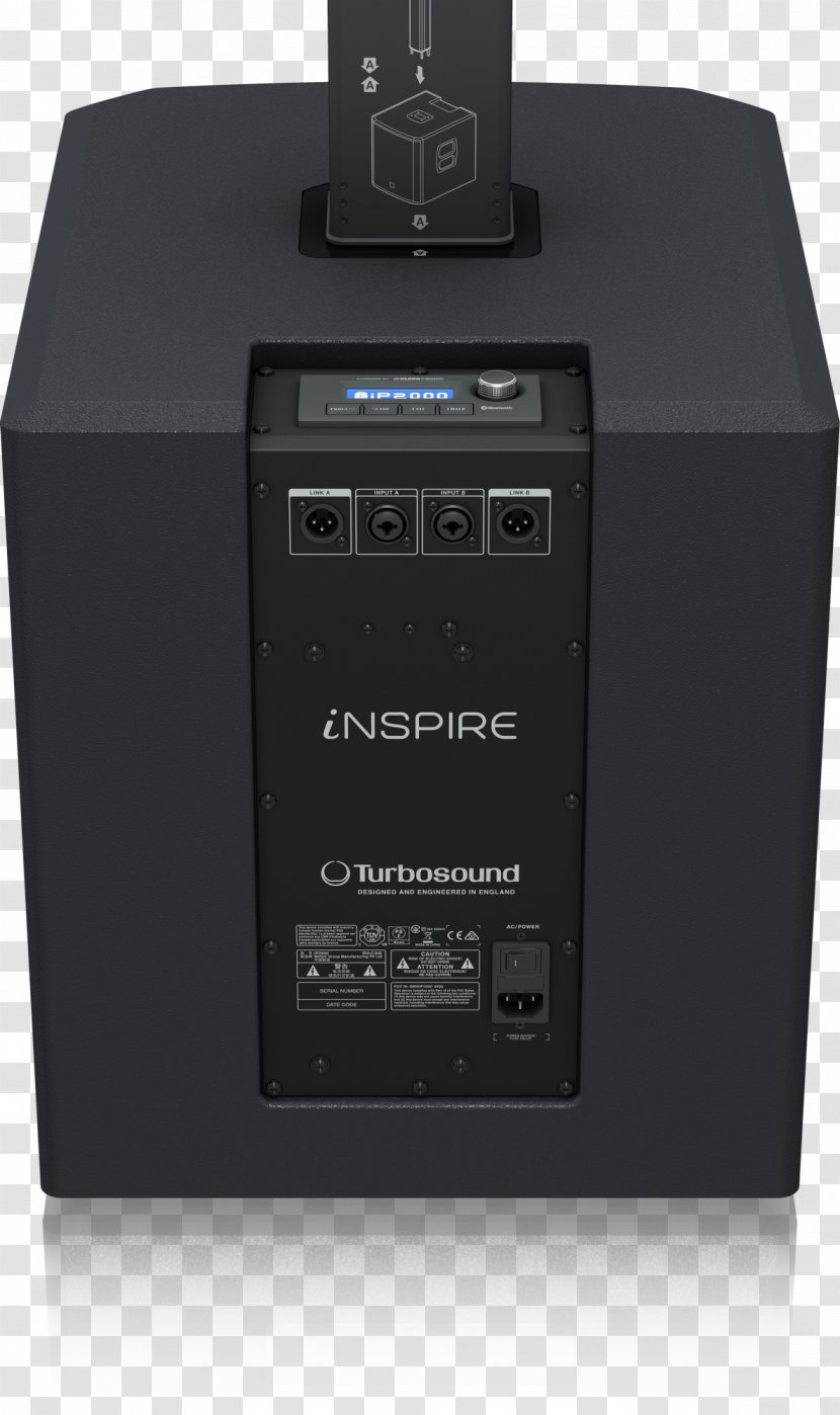 Computer Speakers Turbosound INSPIRE IP2000 Loudspeaker Powered - Speaker - PLM Transparent PNG