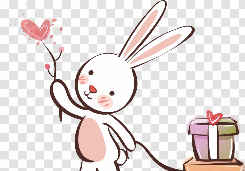 Rabbit Avatar Cartoon Ear Transparent PNG