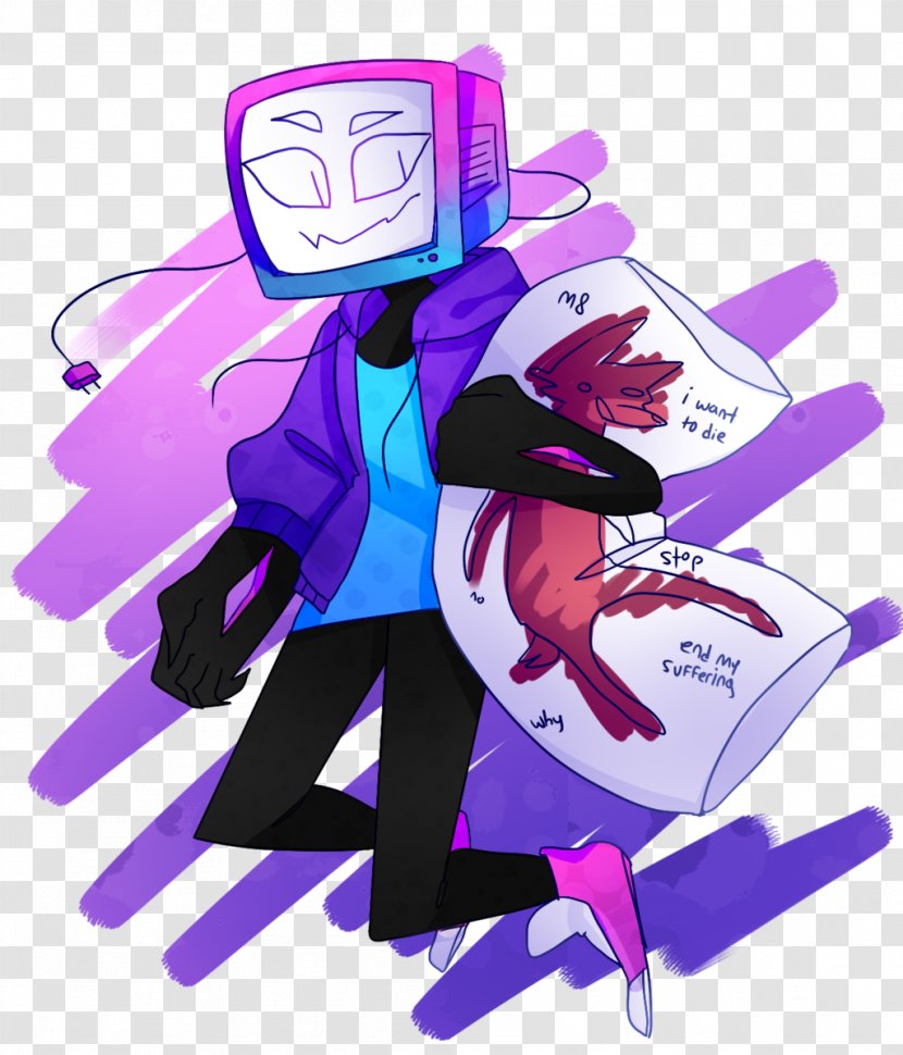 Fan Art YouTube - Purple - Youtube Transparent PNG