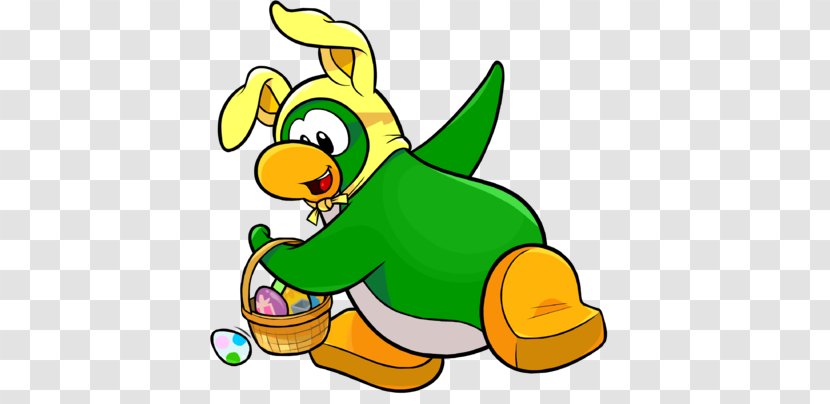 Club Penguin Easter Bunny Egg Hunt - Hunter Transparent PNG