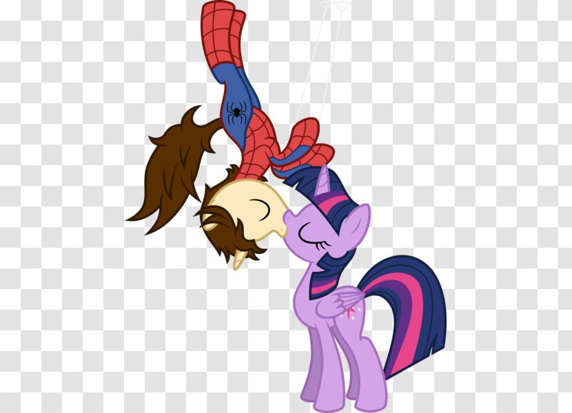 Pony Spider-Man Twilight Sparkle Venom DeviantArt - Cartoon - My Little Spider-man Transparent PNG