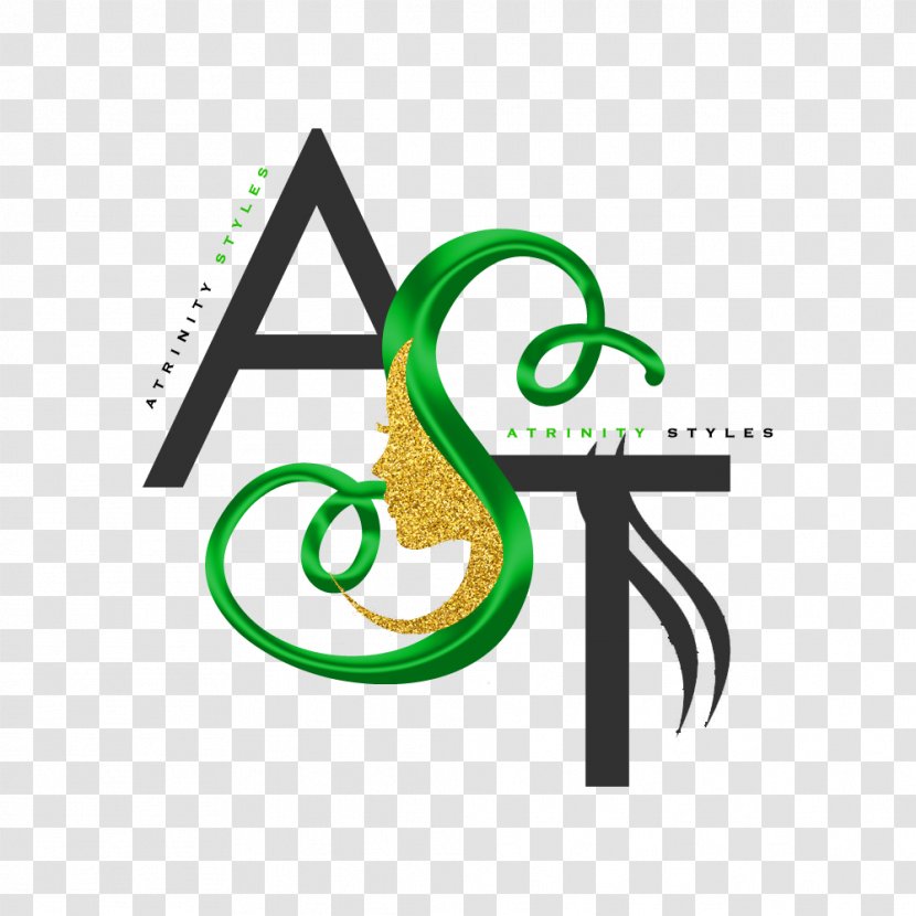 Logo Brand Font - Green - Lace Wig Transparent PNG