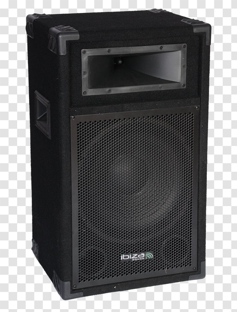 Subwoofer Loudspeaker BBS251 Ibiza STAR8 Sound - Bass Reflex - Wireless Headset MP3 Player Transparent PNG
