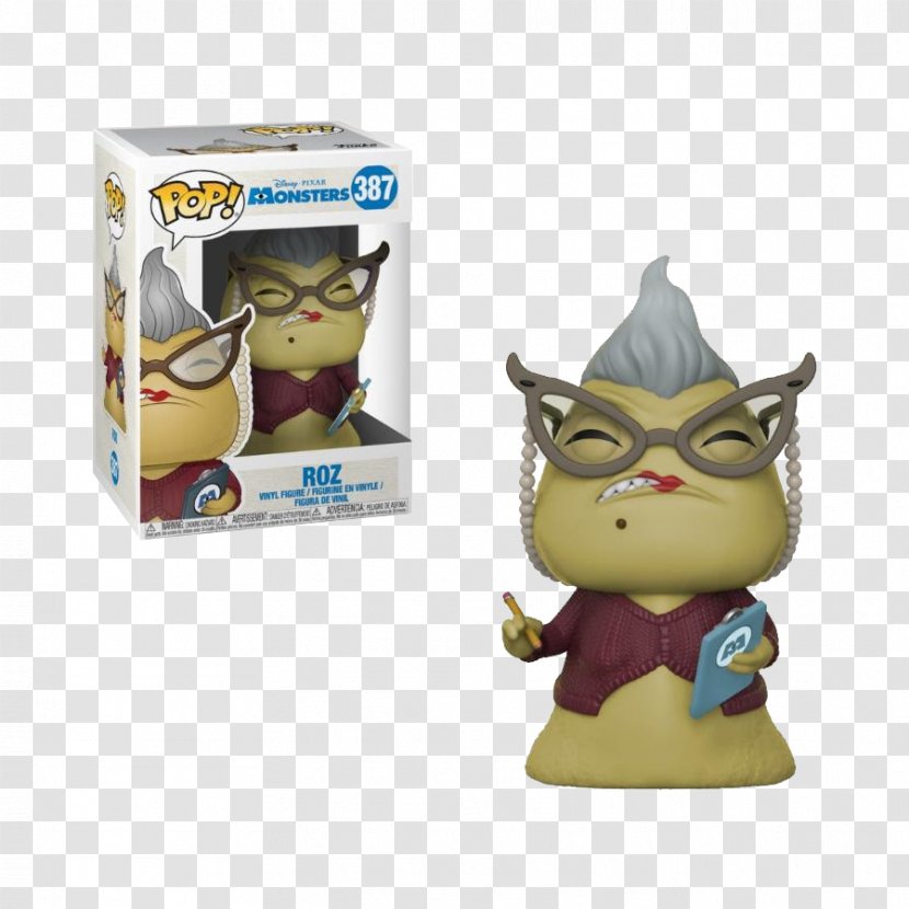 Roz Funko Monsters, Inc. Action & Toy Figures - Monster - Mike Vazovsky Transparent PNG