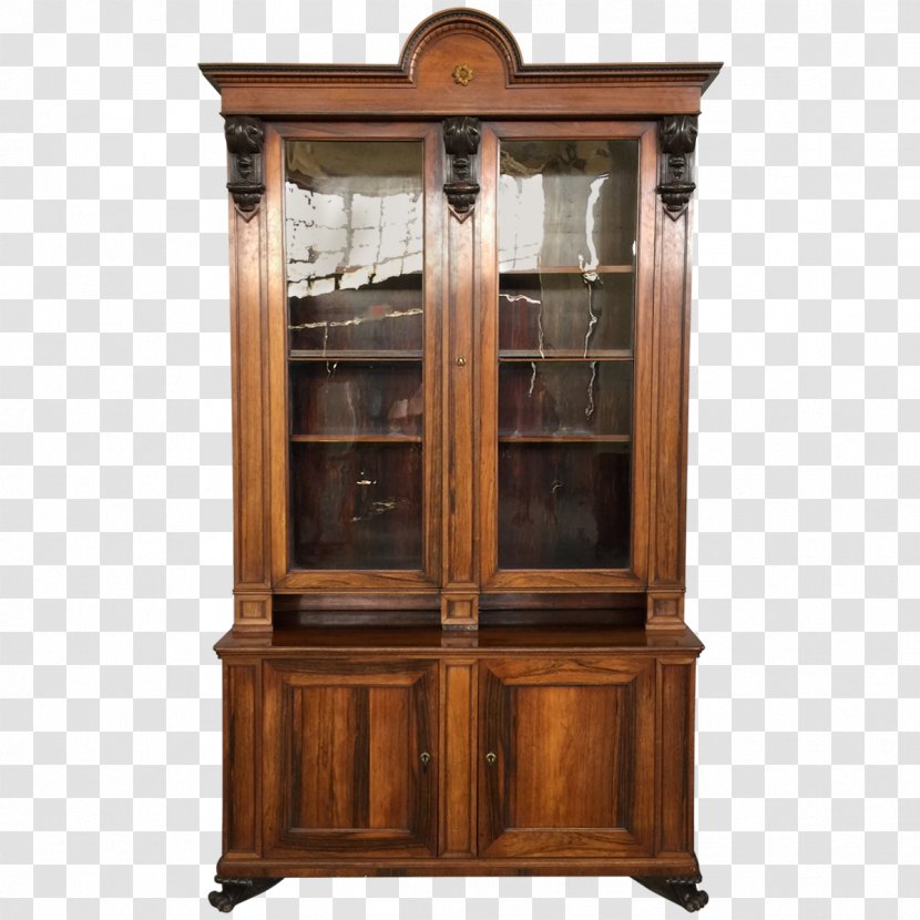 Bookcase Cupboard Antique Furniture - Door - Bookshelf Transparent PNG