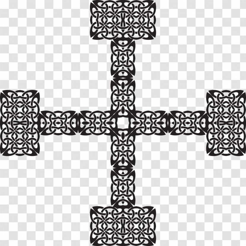 Celtic Cross Knot Of Saint James - Symbol - Knots Transparent PNG