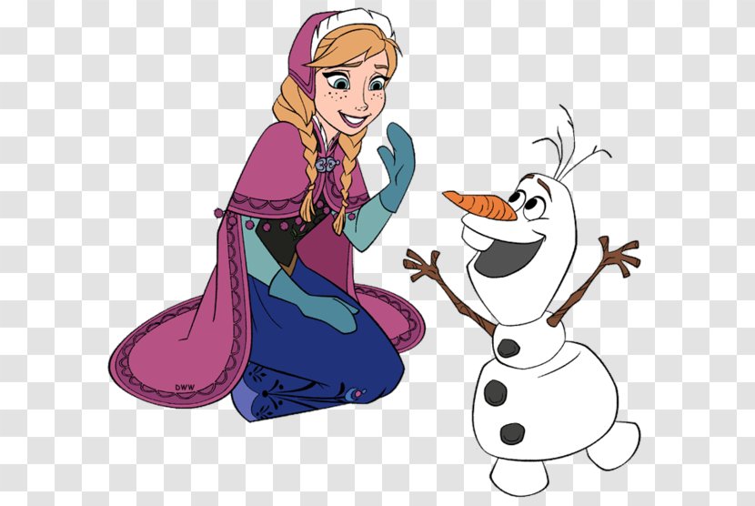 Anna Frozen Olaf Elsa Kristoff - Walt Disney Company Transparent PNG
