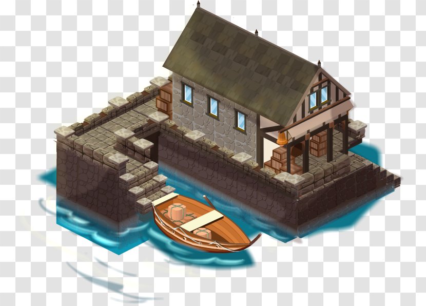 Roof - Isometric Building Transparent PNG