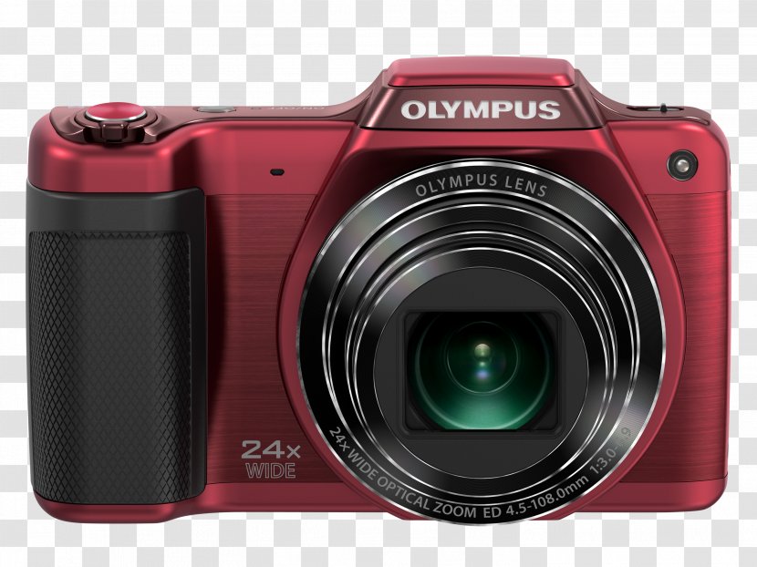 Olympus SZ-16 Point-and-shoot Camera Zoom Lens - Digital Cameras Transparent PNG