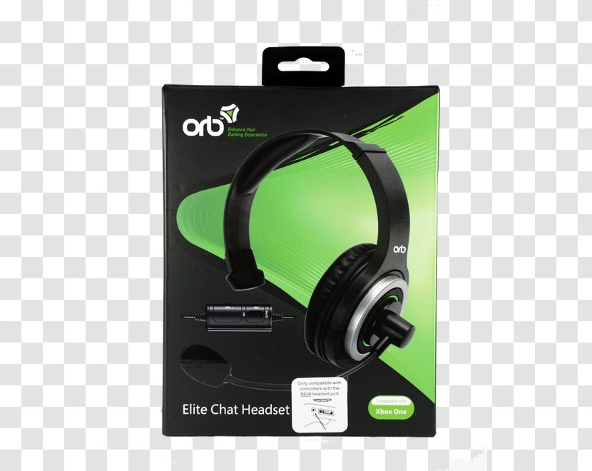 Headphones Black Headset Xbox One Controller 360 Transparent PNG