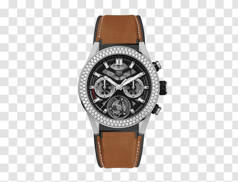 COSC TAG Heuer Watch Tourbillon Chronograph - Mechanical Transparent PNG