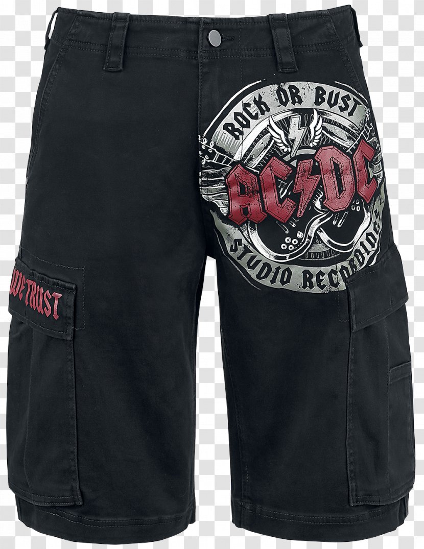 Rock Or Bust T-shirt Cargo Pants AC/DC - Pocket Transparent PNG