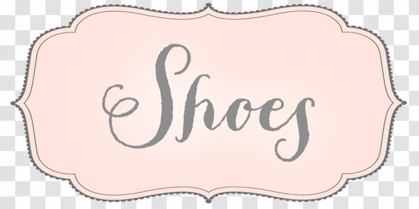 Logo Brand Clip Art Font Line - Silhouette - Blush Sandals Transparent PNG