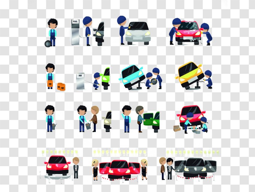 Car Auto Mechanic Automobile Repair Shop - Technology - Flat Transparent PNG