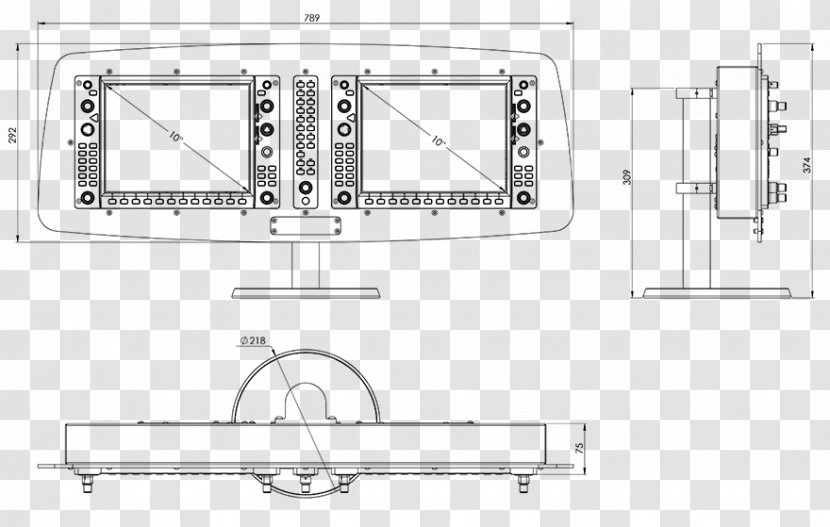 Technical Drawing Diagram Car - Rectangle Transparent PNG