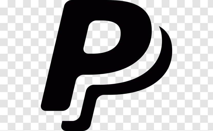 Logo PayPal Symbol - Monochrome Photography - Paypal Transparent PNG