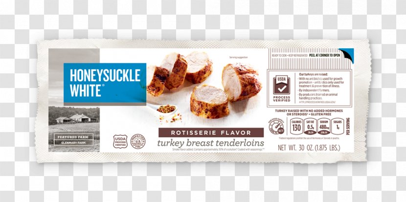 Turkey Rotisserie Recipe Beef Tenderloin Flavor - Honeysuckle - Cracked Transparent PNG