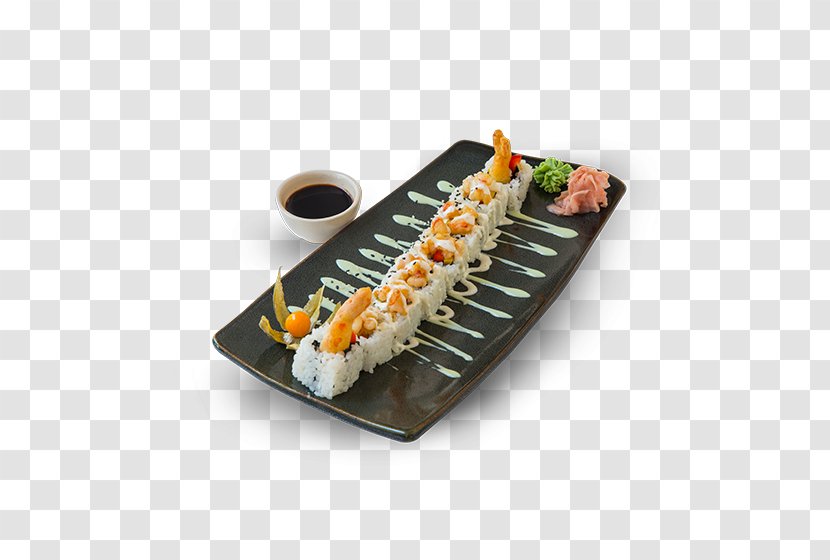 California Roll Gimbap Sushi Ramen Teppanyaki - Rolls Transparent PNG