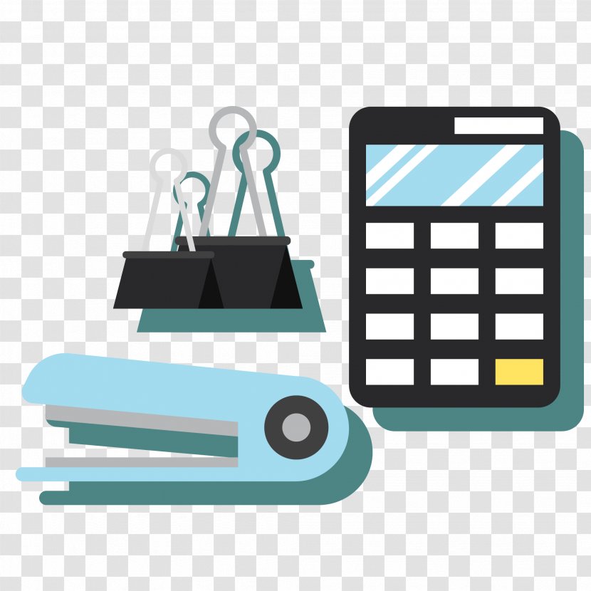 Pencil Case - Icon - Vector Clip Calculator Transparent PNG