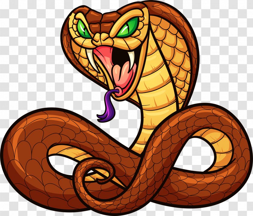Snake Cartoon Cobra Clip Art - Serpent Transparent PNG