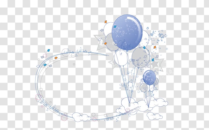 Balloon Blue Illustration - Image Resolution - Vector Transparent PNG