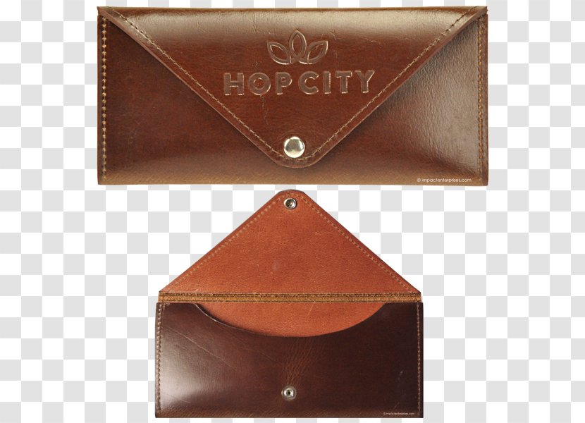 Wallet Leather Brand - Brown Transparent PNG