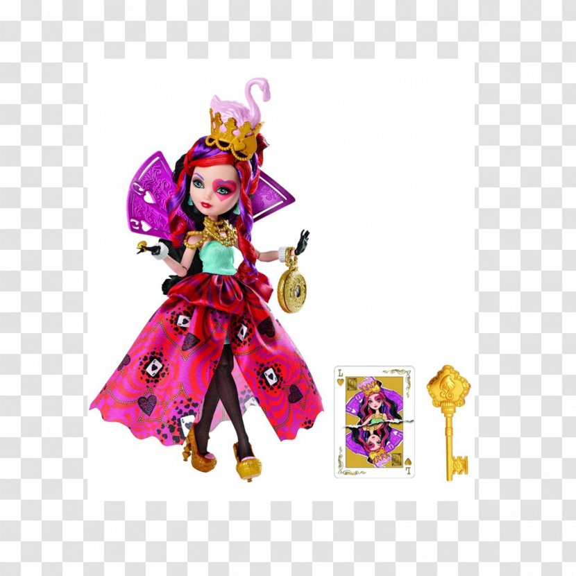 Amazon.com Ever After High Way Too Wonderland Lizzie Hearts Doll Toy - Monster Transparent PNG