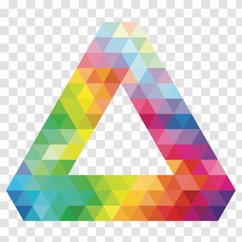 Vector Graphics Color Image Illustration Palette - Triangle - Minimal Techno Transparent PNG