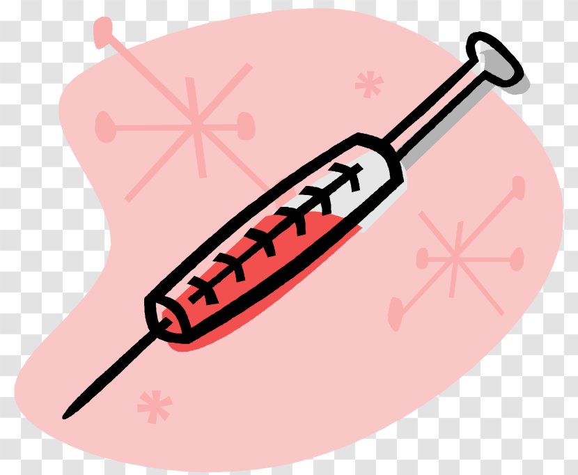 Injection Syringe Blood Skin Clip Art - Disease Transparent PNG