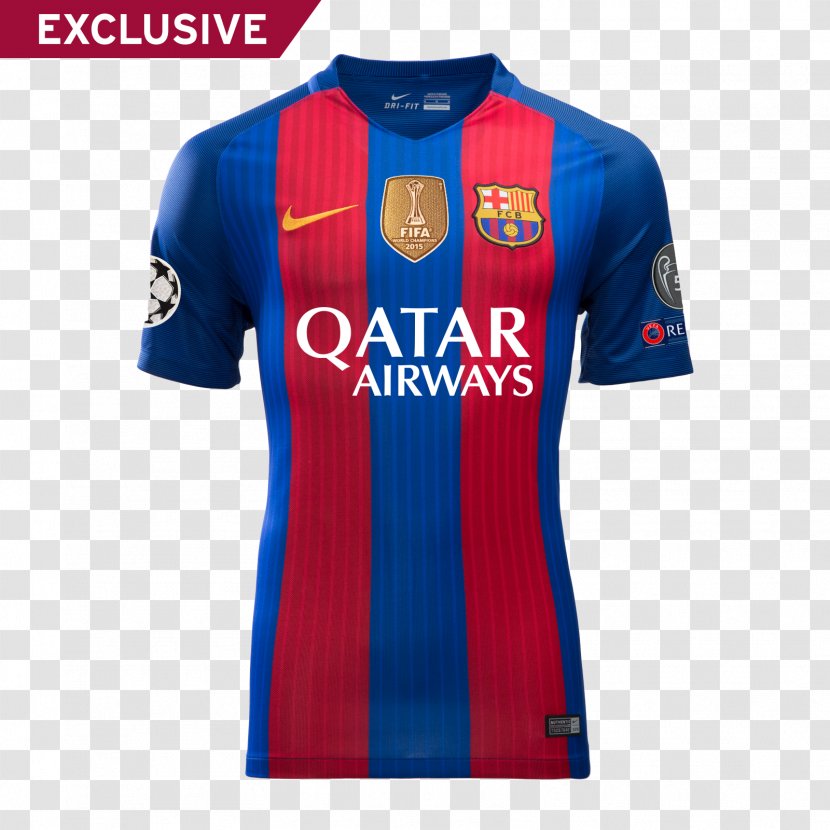 FC Barcelona T-shirt La Liga Kit Jersey Transparent PNG