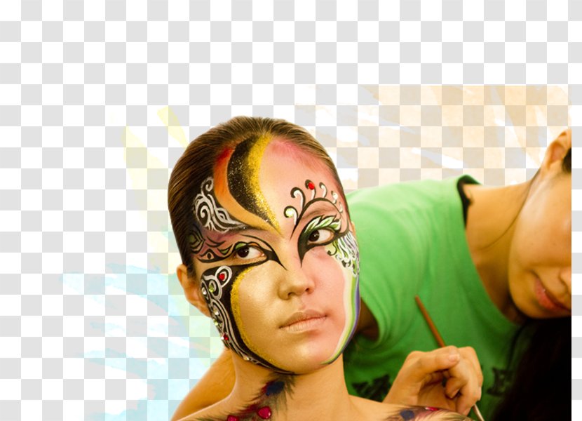 World Bodypainting Festival Body Painting Magic Touch Face Art - Model Transparent PNG