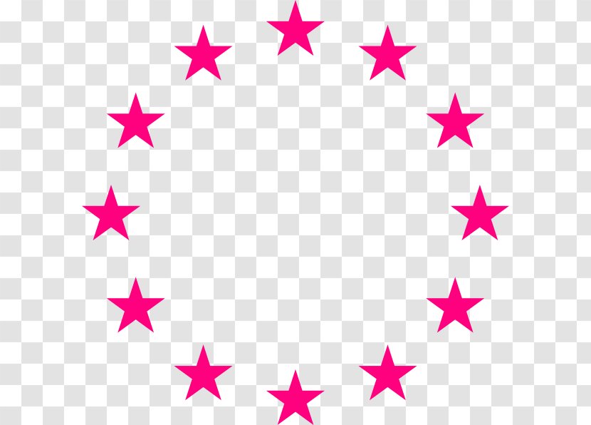 Circle European Union Star Clip Art - Petal Transparent PNG