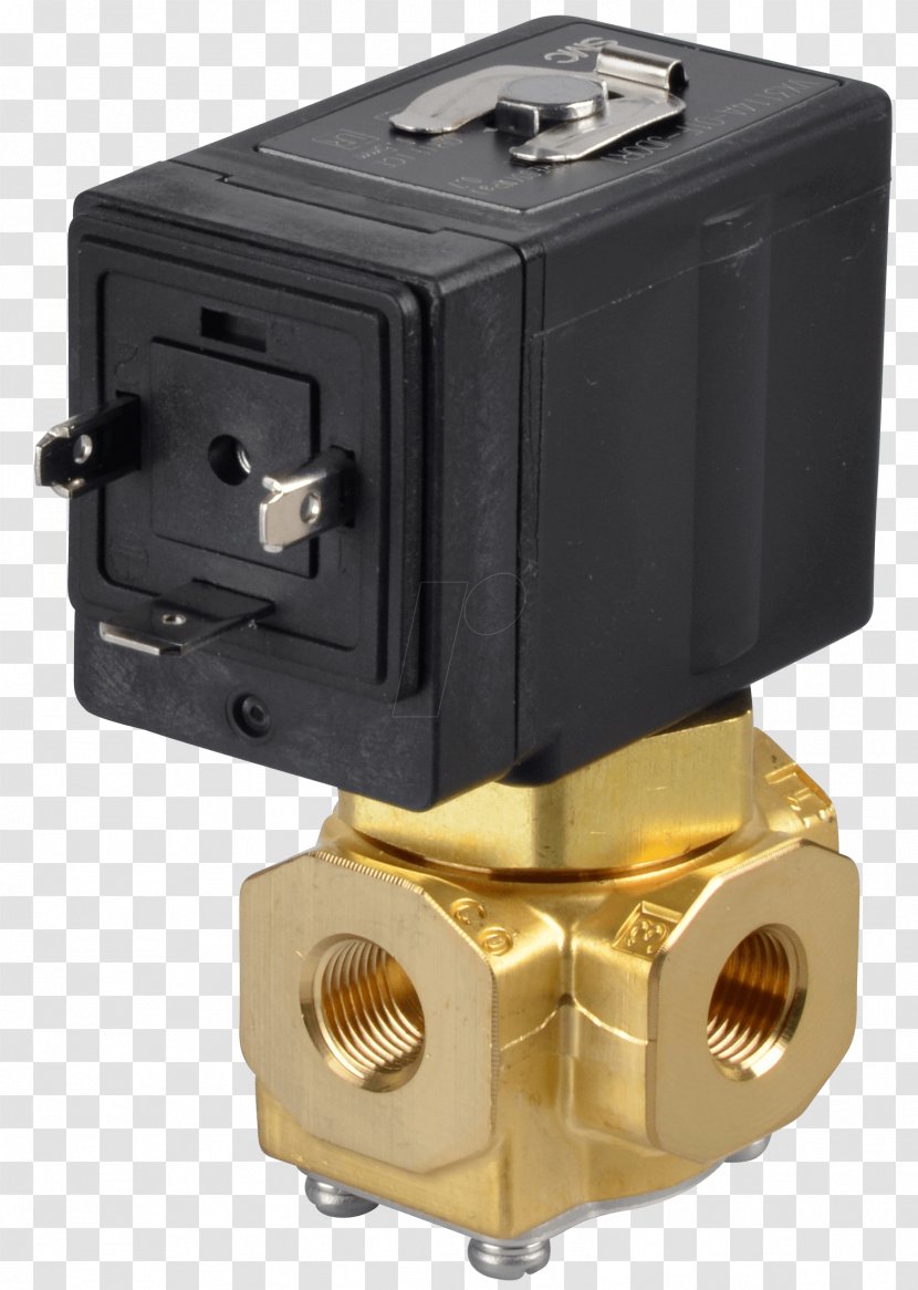 Solenoid Valve Electronic Component Electronics Transparent PNG