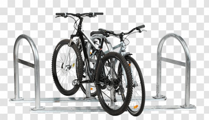 Bicycle Wheels Parking Rack Handlebars - Forks - Bikes Transparent PNG
