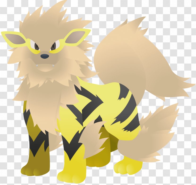 Arcanine Illustration Clip Art Image Cat - Vector Transparent PNG