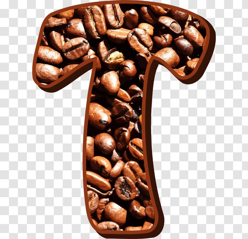 Coffee Bean - Typography Transparent PNG