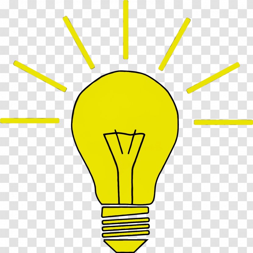 Light Bulb Cartoon - Early Childhood Education - Yellow Transparent PNG